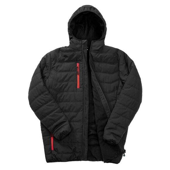 Result Genuine Recycled Mens Compass Padded Jacket / Black/Red - Picture 4 of 4